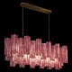 подвесная люстра loft it murano 10580/1000r pink