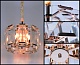 подвесная люстра delight collection harlow crystal brch9030-8-g