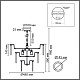 подвесная люстра lumion moderni chipsy 8320/5