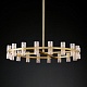 люстра на штанге delight collection arcachon km1000p-36 brass