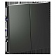 выключатель встраиваемый voltum s70 двухклавишный 10а, (титан) vls020106