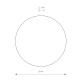 настенный светильник nowodvorski ring led m 10350