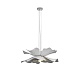 подвесная люстра lightera chad le116l-60w