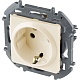 розетка с/з legrand inspiria 673721