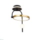 потолочный светодиодный светильник ambrella light comfort linetech fl66424