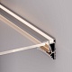 профиль arlight shelf-600-2000 anod (алюминий) 060498