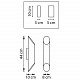 бра lightstar siena 720627