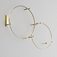 шинопровод магнитный круглый maytoni flarity trx154-r-d650-bs