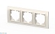 рамка трехместная elbi zena 500-010200-227