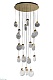 каскадная люстра garda decor rondo 162fl-61502