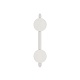настенный светильник loft it flame 10452/2w white sand