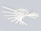 потолочная люстра ambrella light comfort linetech fl6291