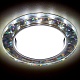 встраиваемый светильник ambrella light gx53 led g248 w/ch