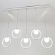 подвесная люстра led4u l7103-7 wт