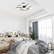 потолочная люстра led4u l3201-780 gr