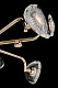 подвесная люстра iris le7913/10g gold