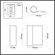 настенный светильник odeon light hightech runo 7014/3wl