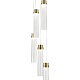 каскадная люстра st luce champagne sl6236.303.05