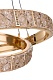 подвесная люстра dore le7736/qa600+390 gd