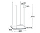 подвесная люстра italline it013-6031 white 3000k