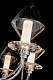 подвесная люстра therese le7721/6 chrome