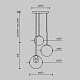 подвесной светильник maytoni basic form mod521pl-03g