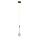 подвесной светильник delight collection od2433-1 gold/clear