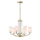 подвесная люстра st luce опал sl1403.303.06