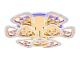 потолочная светодиодная люстра ambrella light acrylica original fa2923