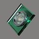 встраиваемый светильник elvan tch-8270-mr16-5.3-green