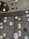 подвесной светодиодный светильник odeon light crystal 5008/7l