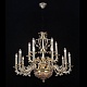 подвесная люстра lucia tucci firenze 1780.15.3 antique gold
