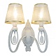 бра arte milano 347203/2w wt+g