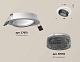комплект встраиваемого спота ambrella light techno spot xc (c7651, n7192) xc7651061
