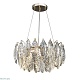 подвесная люстра delight collection d8011p/r-600 gold/smoky