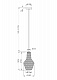подвесной светильник maytoni tommy p054pl-01b1