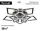 потолочная люстра ambrella light acrylica original fa8915