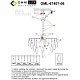 потолочная люстра omnilux lerici oml-67407-06