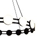 подвесная люстра freya collar fr6180pl-l32b