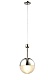 подвесной светильник crystal lux truena sp1 nickel