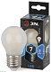 лампа светодиодная эра e27 7w 4000k f-led p45-7w-840-e27 frost б0027959