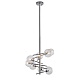 люстра на штанге delight collection globe mobile mx19009070-8a chrome