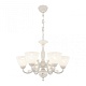 подвесная люстра arte milano 343659/6 wt+sl