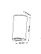 уличный настенный светильник italline it3722