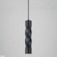 подвесной светодиодный светильник eurosvet scroll 50136/1 led черный
