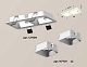 комплект встраиваемого светильника ambrella light techno spot xc (c7905, n7701) xc7905001