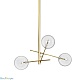 люстра на штанге delight collection globe mobile 9307p-3a gold