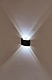 настенный светодиодный светильник imex cross il.0014.0001-4 bk