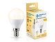 светодиодная лампа ambrella light bulbing e14 11w 2700k шар 451113