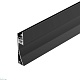профиль arlight plintus-h58-f-2000 black 045286